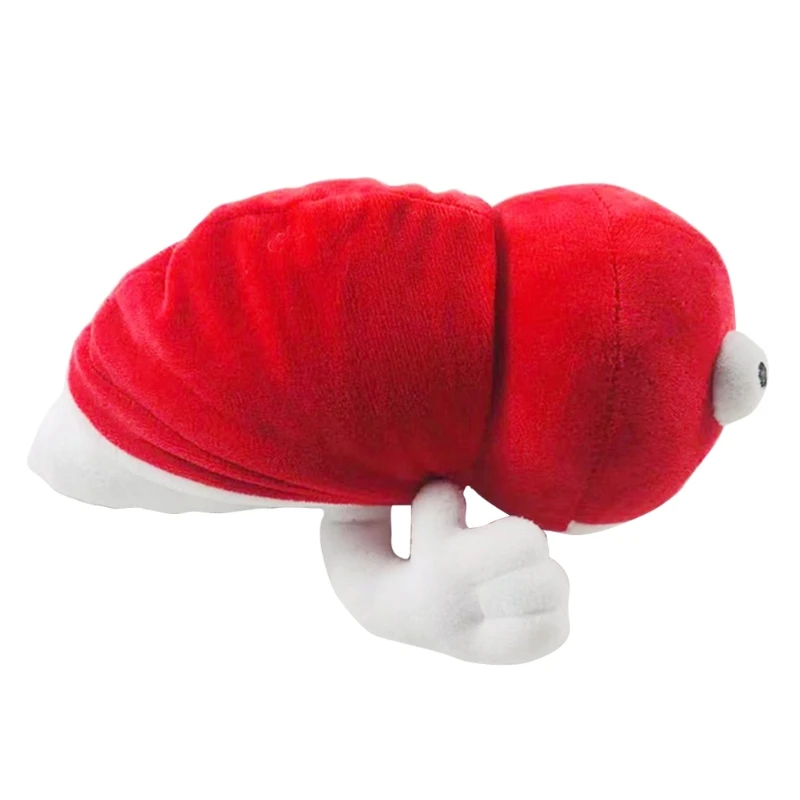

10inch Turn-Over Bridge Worm Stuffed Plush Figure Doll for Halloween Decoration Sleeping Doll Children Party Favor Gift P31B