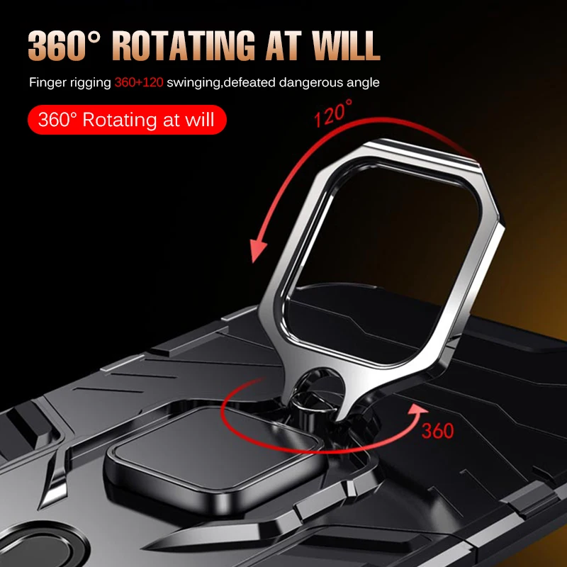 Luxury Shockproof Car Standing Magentic Ring Case For Samsung Galaxy A70 A20 A10 A30 A60 M10 M20 M30 A50 A9S A8S A7 2018 Cases |