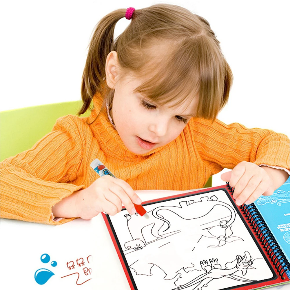Детские игрушки для рисования альбом граффити детские книги на воде обучающая