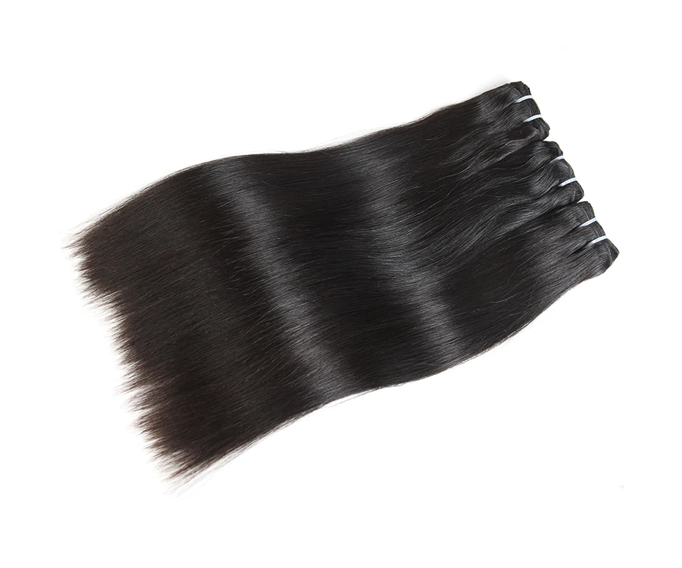 Ali queen hair Products 10A прямые девственные бразильские волосы пряди блонд 613/натуральный черный/1b-613 натуральные кудрявые пучки волос