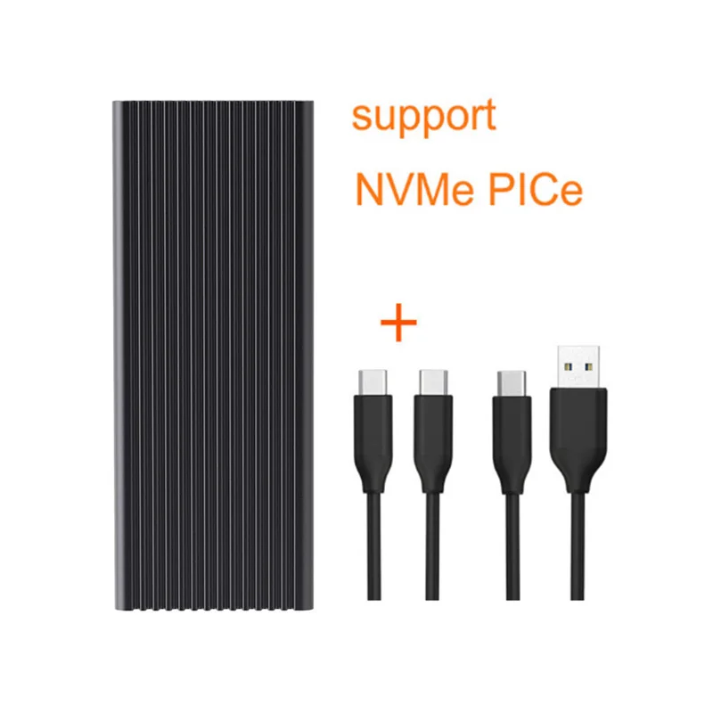 PC280KC-A.C-C Blueendless PCle NVME M.2 ssd корпус жесткого диска с портом type c Высокоскоростной корпус жесткого диска черный алюминиевый hdd - Цвет: PC280KC-A.C-C
