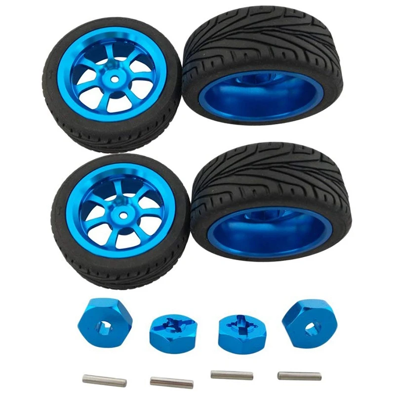 RC колеса шины с шестигранной гайкой для 1/18 Wltoys A959-B A979-B A959 A969 A949 A979 K929 автозапчасти