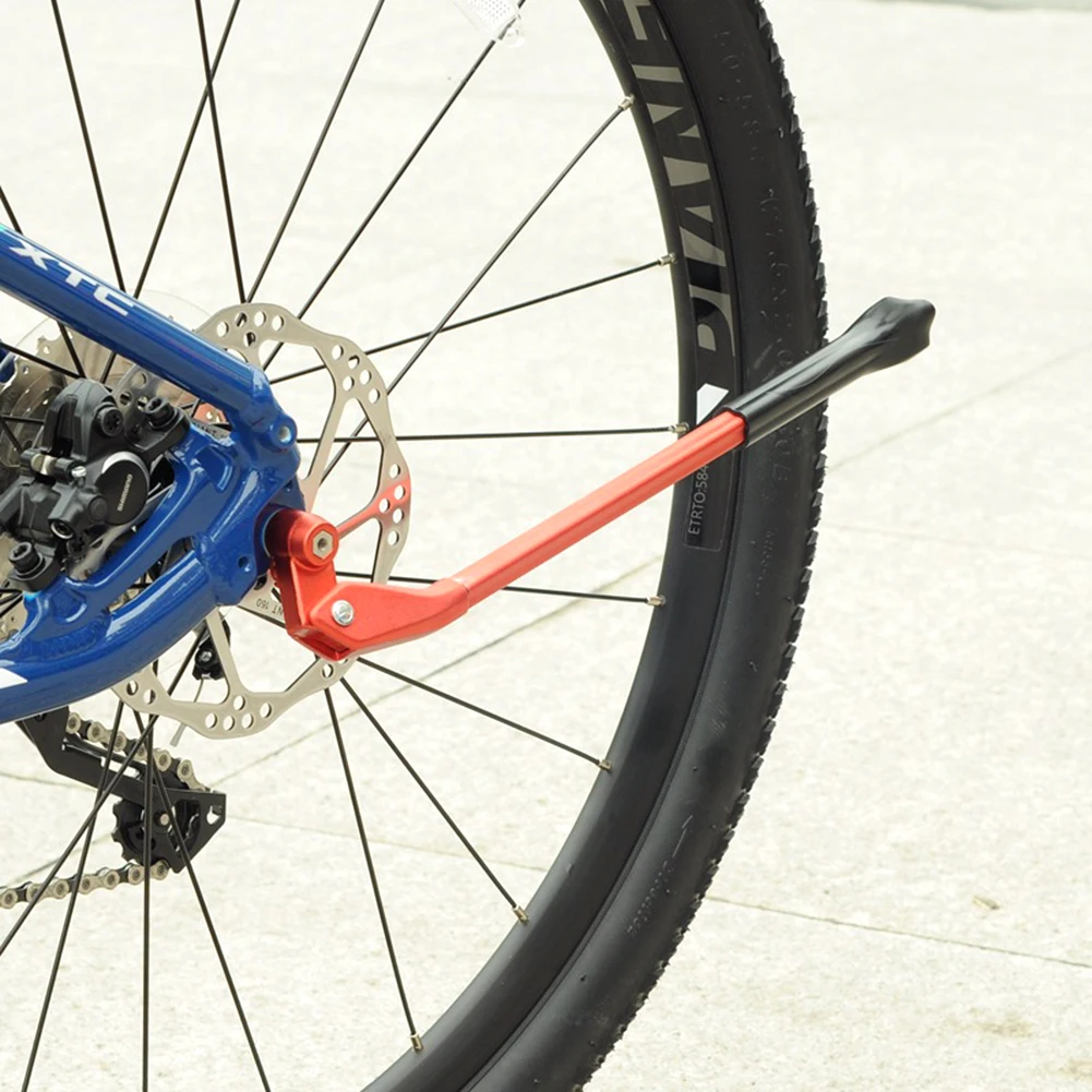 Adjustable MTB Road Stand Foot Brace Bicycle Kickstand Parking Rack Mountain Bike Support Side Kick Cycling Parts | Спорт и