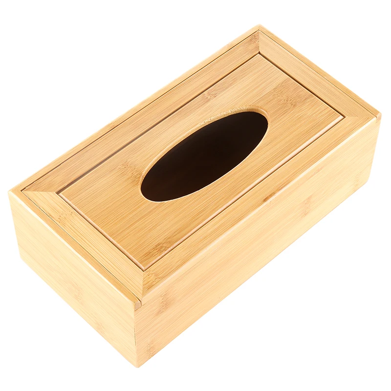 

bamboo tissue case tissue box tissue holder