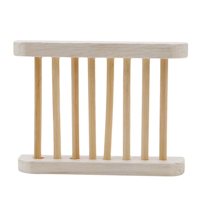 

Portable Soap Dishes Natural Wood Soap Tray Holder Dish Storage Bath Shower Plate Home Bathroom Wash Soap Holder Organizer