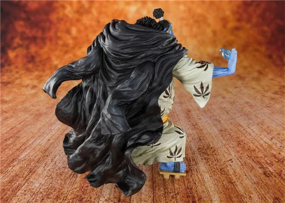 

20cm One Piece Jinbe Figure Toy 20th Anniversary Jinbe Scultures Big Sun Pirates Combat Ver Model Doll