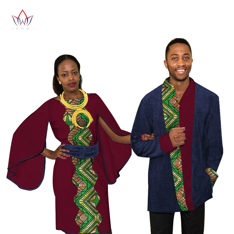Дашики пары одежда африканские платья для женщин и мужчин рубашка африканская