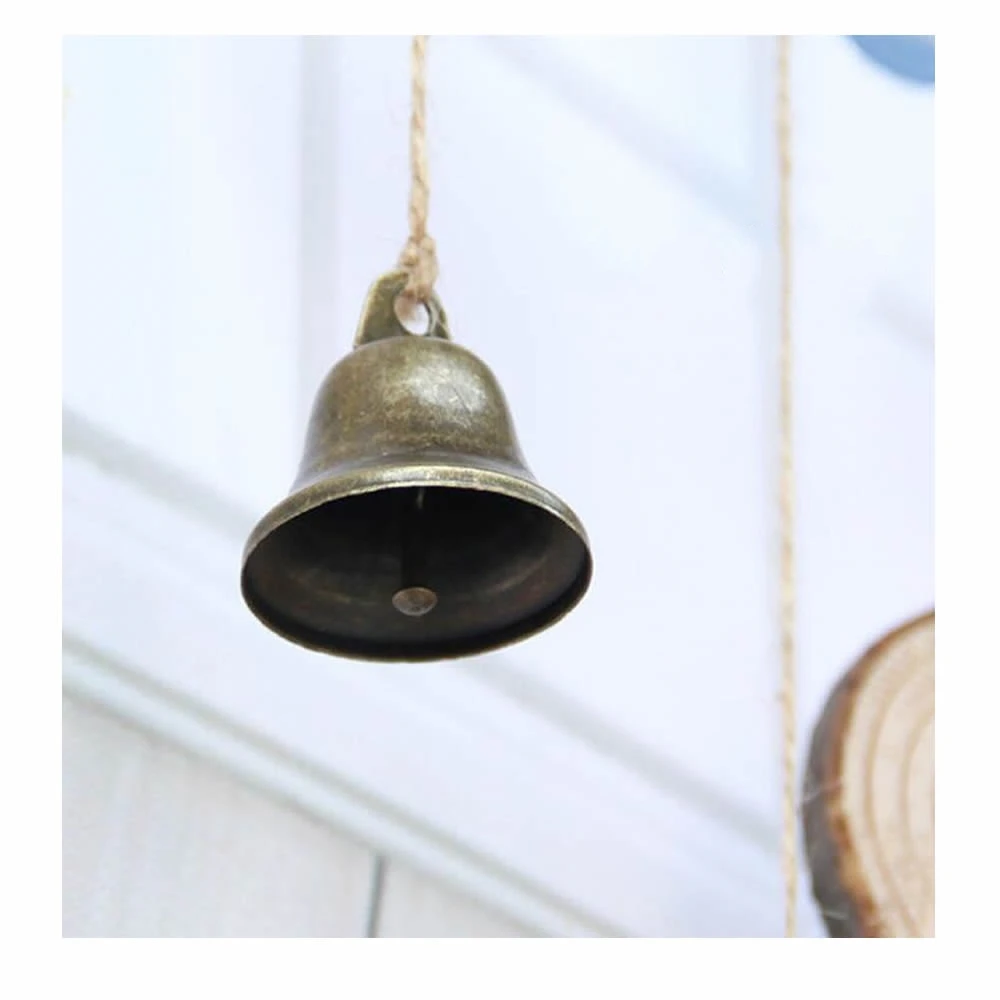 10 шт. 38 мм/1 5 дюймов Винтаж бронза колокольчики для собак приучения к горшку