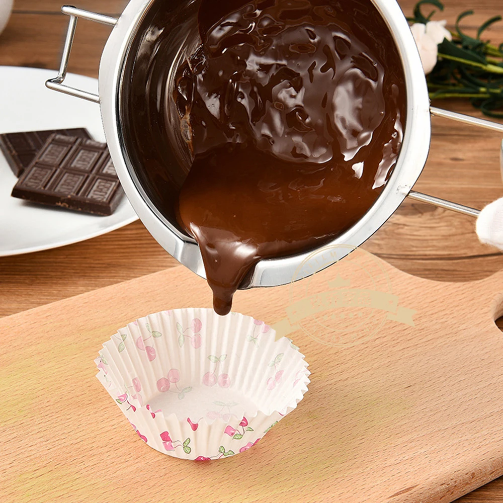 

Chocolate Butter Baking Water Heater Butter Chocolate Melting Pot Stainless Steel Melting Pot Double Boiler Kitchen Tool Cheese