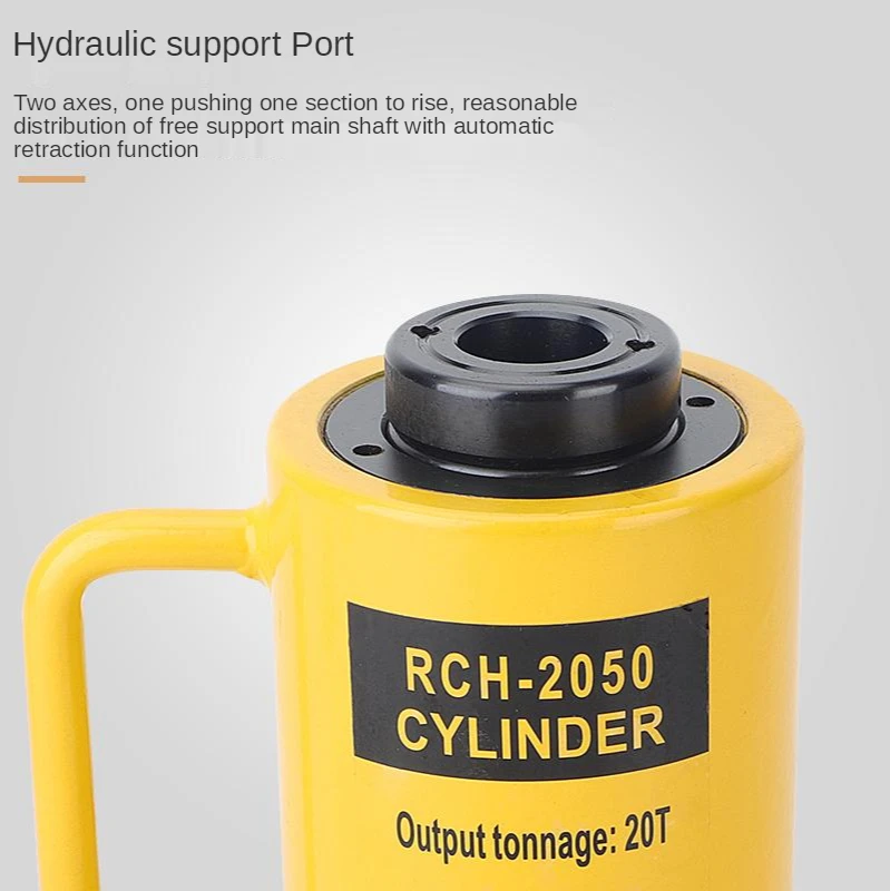 RCH-20T Hollow Hydraulic Jack Cylinder Electric Split 100MM | Инструменты