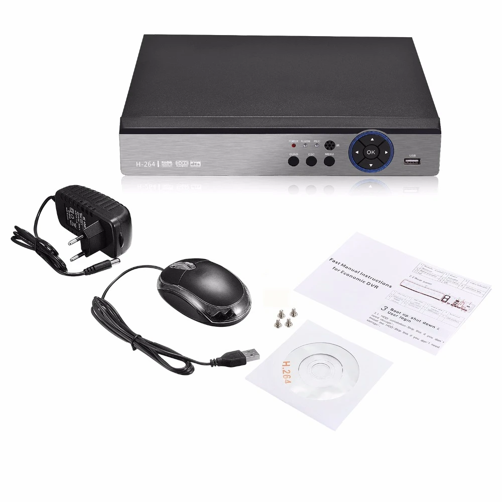 4 канальный 8 5MP AHD DVR Гибридный 5 0 мегапикселя цифрового видео Регистраторы NVR для