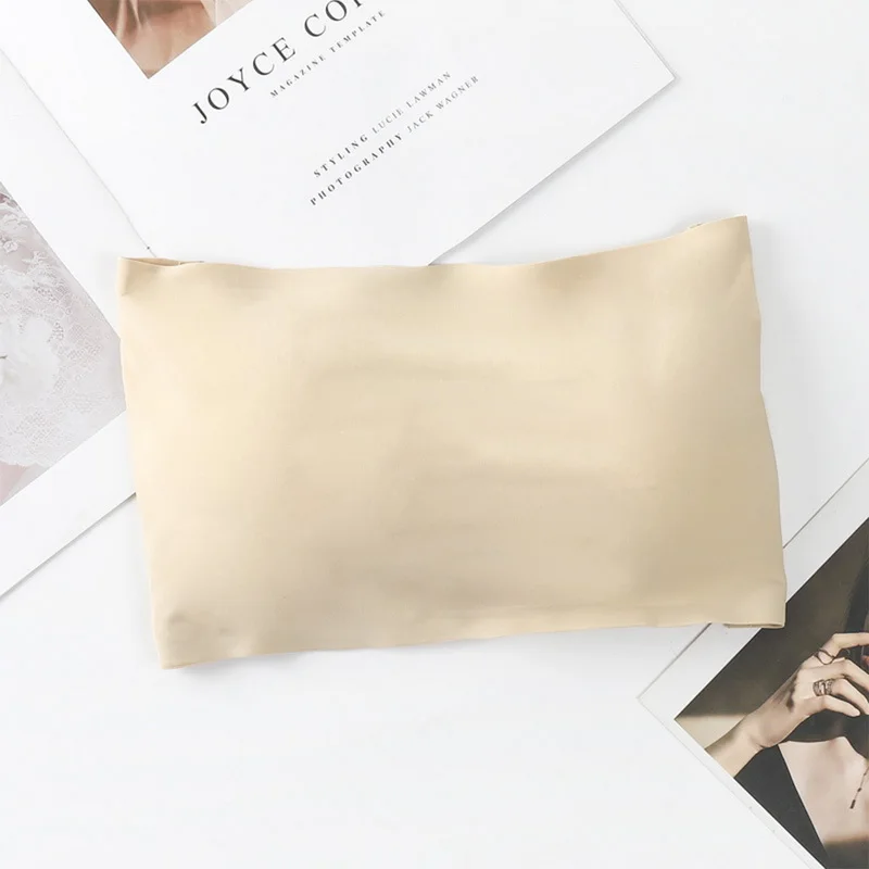 Новинка цельный бесшовный топ труба Женский невидимый бюстгальтер нижнее белье