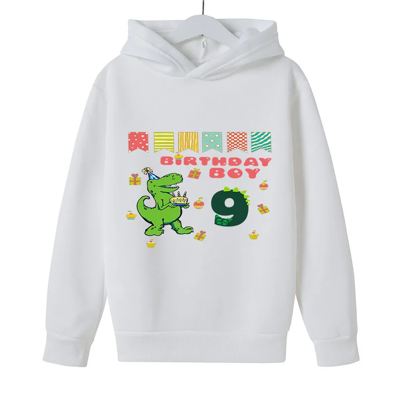 

Design You OWN Name Kids DIY dinosaur Hoodie Girl Boy New Cartoon Sweatshirt Custom Logo Animals Tops Birthday customized Hoodie