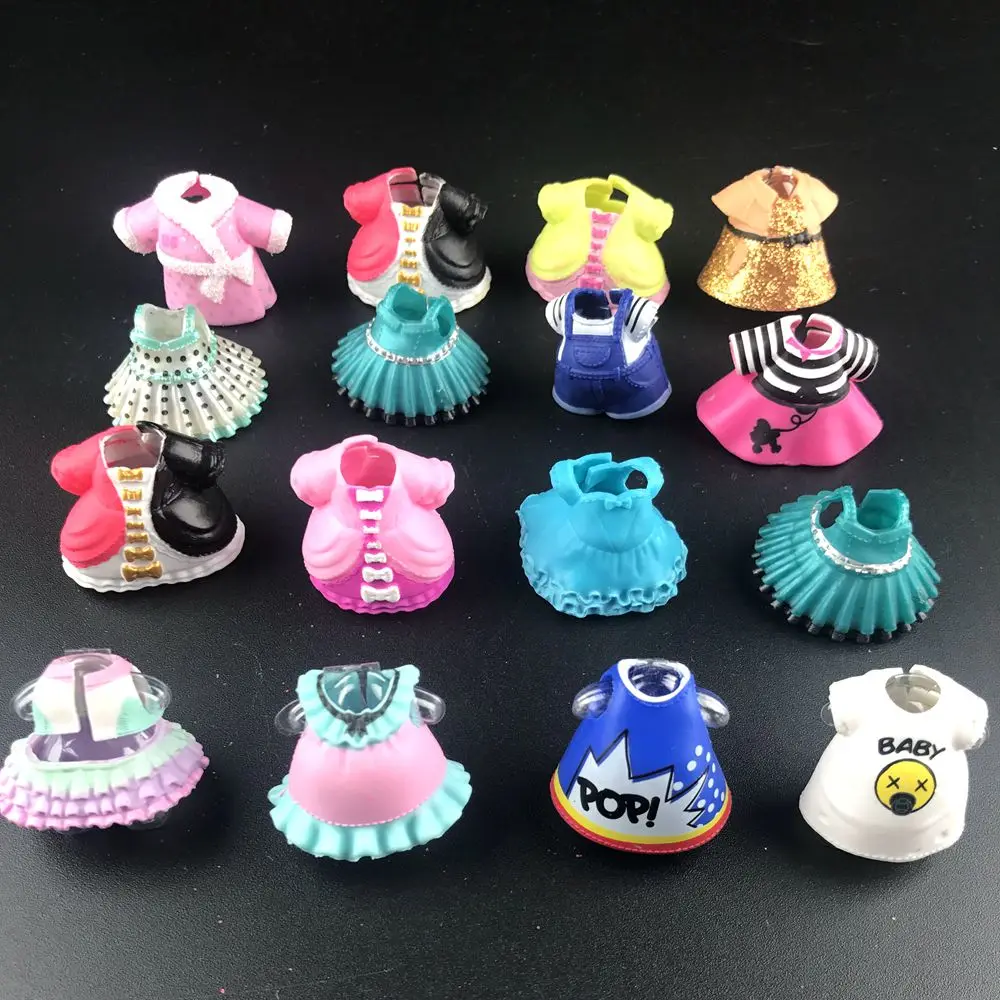 1 шт. оригинальная красивая кукла одежда/обувь/стекло для DIY LoLs большая фигурки