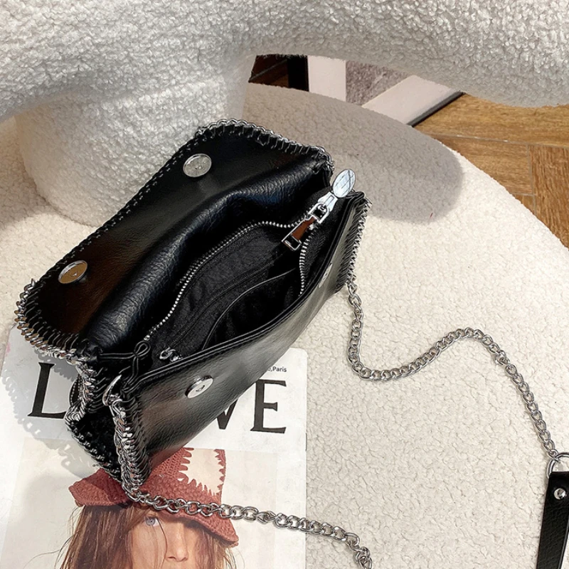 

Brand Designer Shoulder Bag Women Split Leather Purse and Hand Bags for Women Luxury Chain Crossbody Handbag