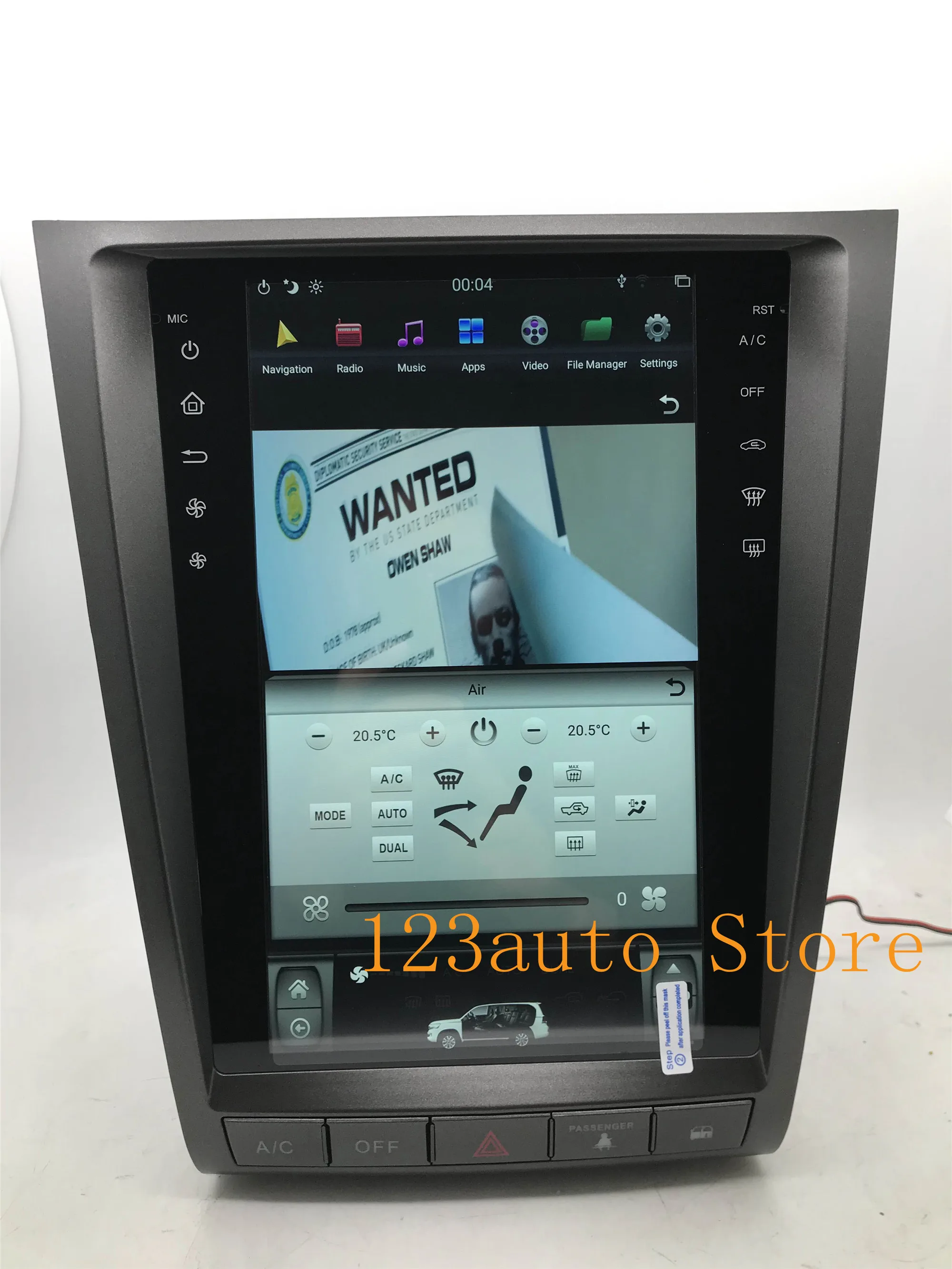 12,1 ''вертикальный Tesla стиль Android 8,1 автомобильный DVD gps плеер для lexus GS GS300 GS350 GS450 GS460 2004-2011 ips HDMI PX6