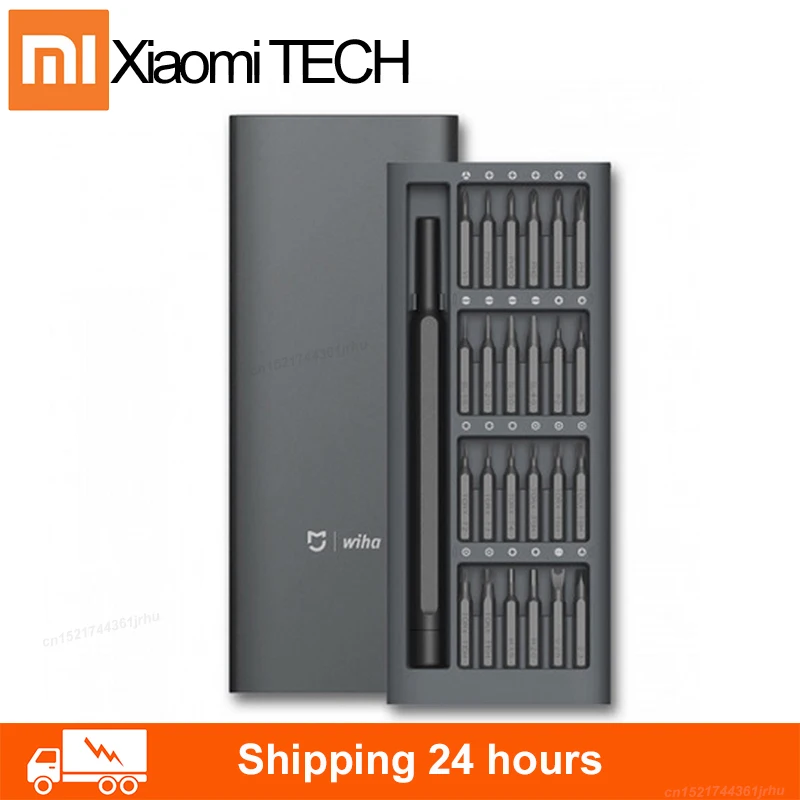 100% Оригинальный Xiaomi Mijia Wiha Повседневный набор винтов 24 прецизионная Магнитная