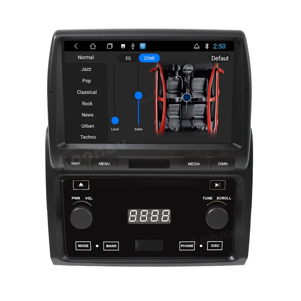 IPS Scree Android Stereo Car RadioFor Toyota Pickup LC57 2005 with DVD GPS Navigation Multimedia Head Unit Player | Автомобили и