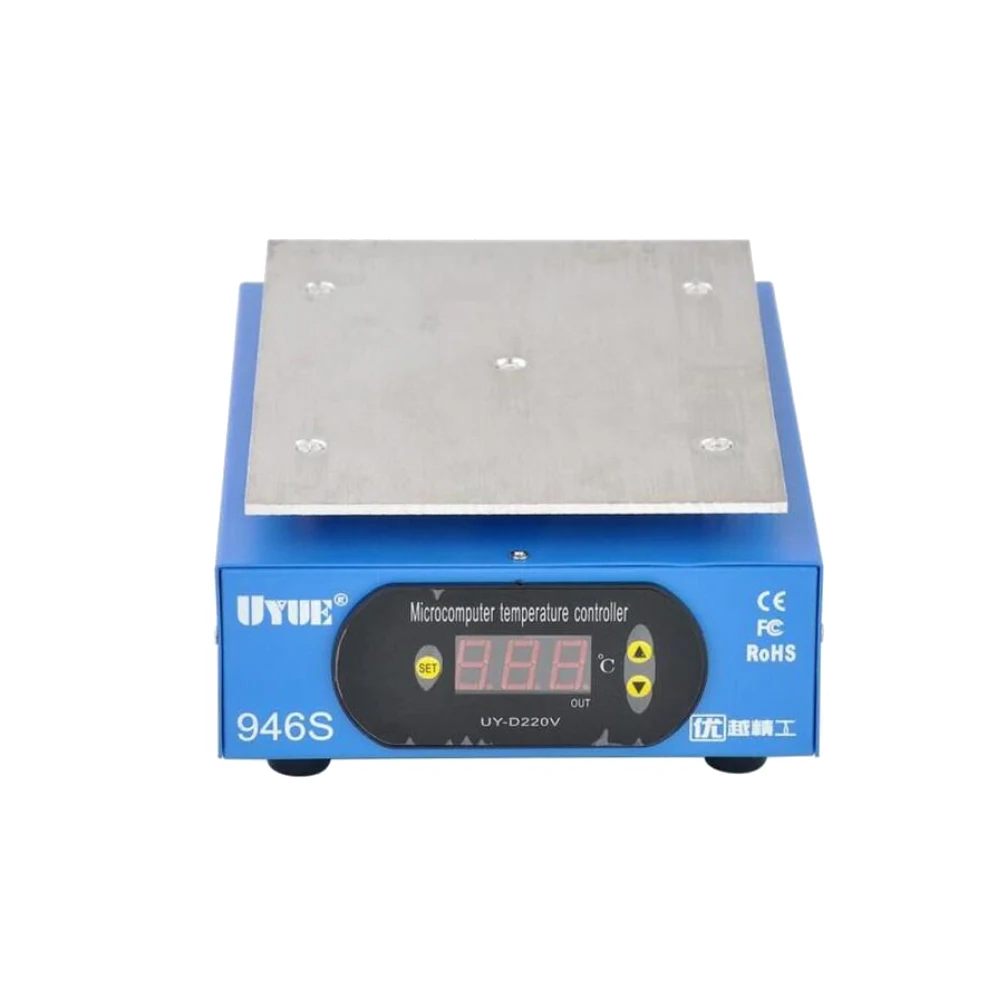 preheat statione 9 6 inch 220v preheater digital platform heating plate for phone lcd screen separator 946s free global shipping