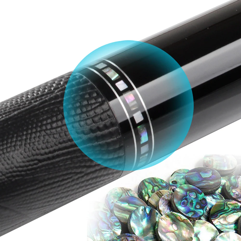 Карбоновый кий Konllen из углеродного волокна бильярдный с валом 12 5 мм комплект 3/8*8