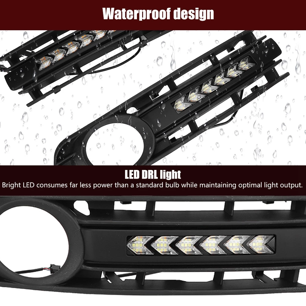 Решетки для противотумансветильник 2 шт. указатели поворота подходят Audi A4 B6 01-05
