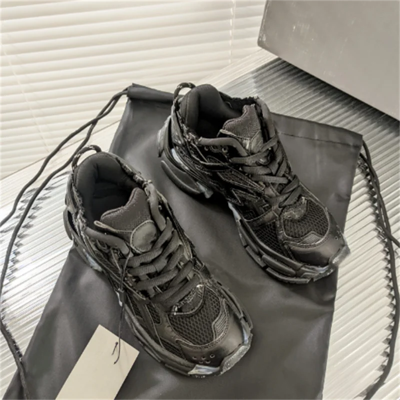 

Mixed Colors Sneakers Platform Sapatos Feminino Lace Up Female Shoes Comfortable Zapatillas Mujer Fashion Couple Tenis Feminino