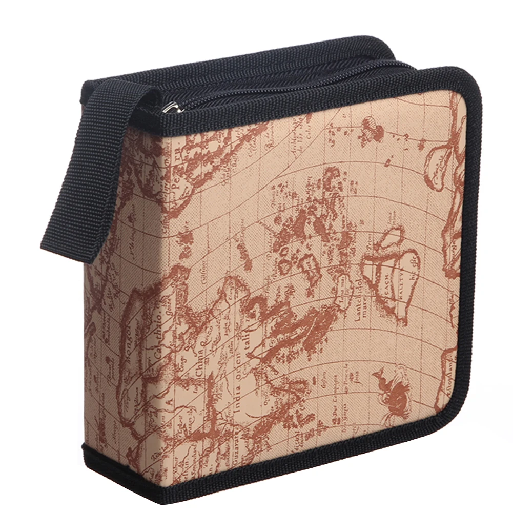 40/80 дисковая коробка для переноски держатель посылка сумка хранения в автомобиле