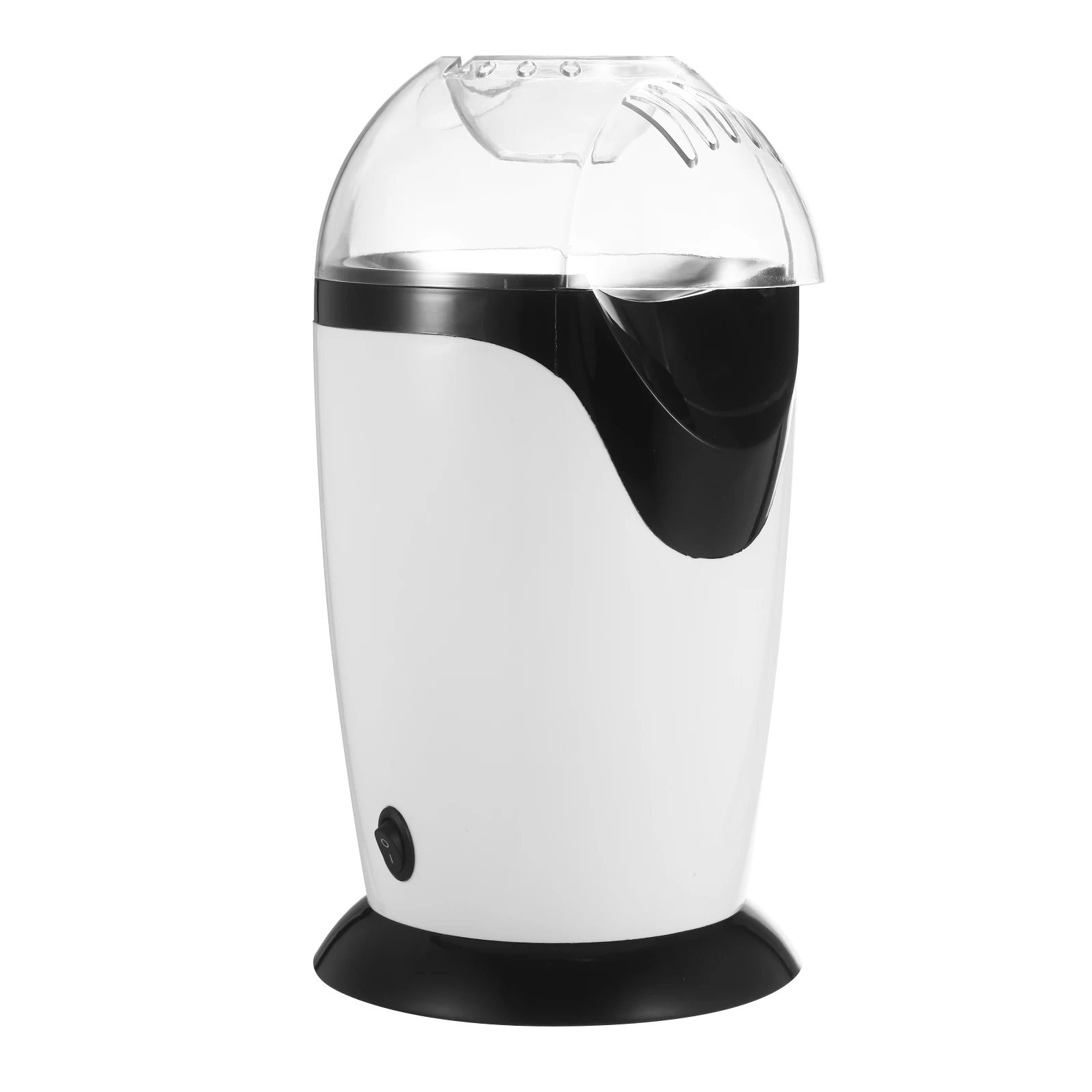 

300ML Mini Electric Hot Air Popcorn Maker Popcorn Popper Machine with Measuring Cup Top Cover Low Fat No Oil Needed