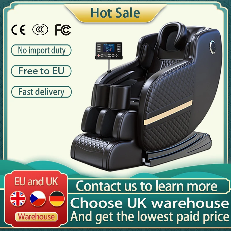 

i1 Luxury Full-body Massage chair,Professional foot Hot compress,Zero-gravity sofa, Smart massager, LCD touch control chair