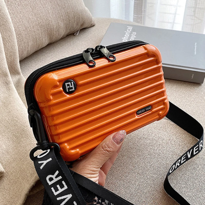 

2021 Mini Bag Luxury Handbags Women Bags Designer Trend Suitcase Shape Shoulder Bag Small Crossbody Bag for Women Purse Hand Bag