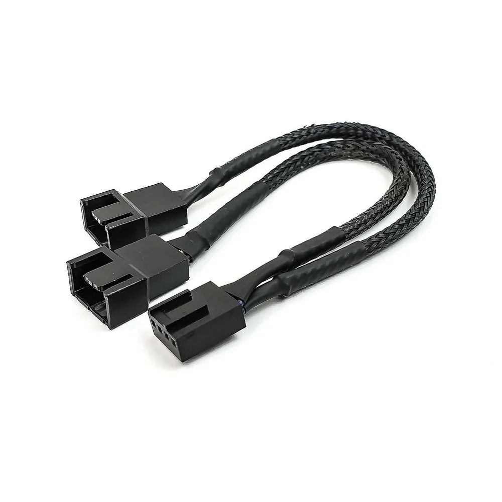 4 Pin Y сплиттер кабель PWM женский 3/4 Материнская плата Процессор вентилятор PC чехол