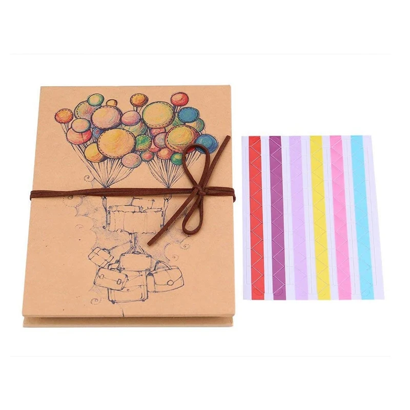 Альбом для скрапбукинга в стиле ретро складной фотоальбом сделай сам с