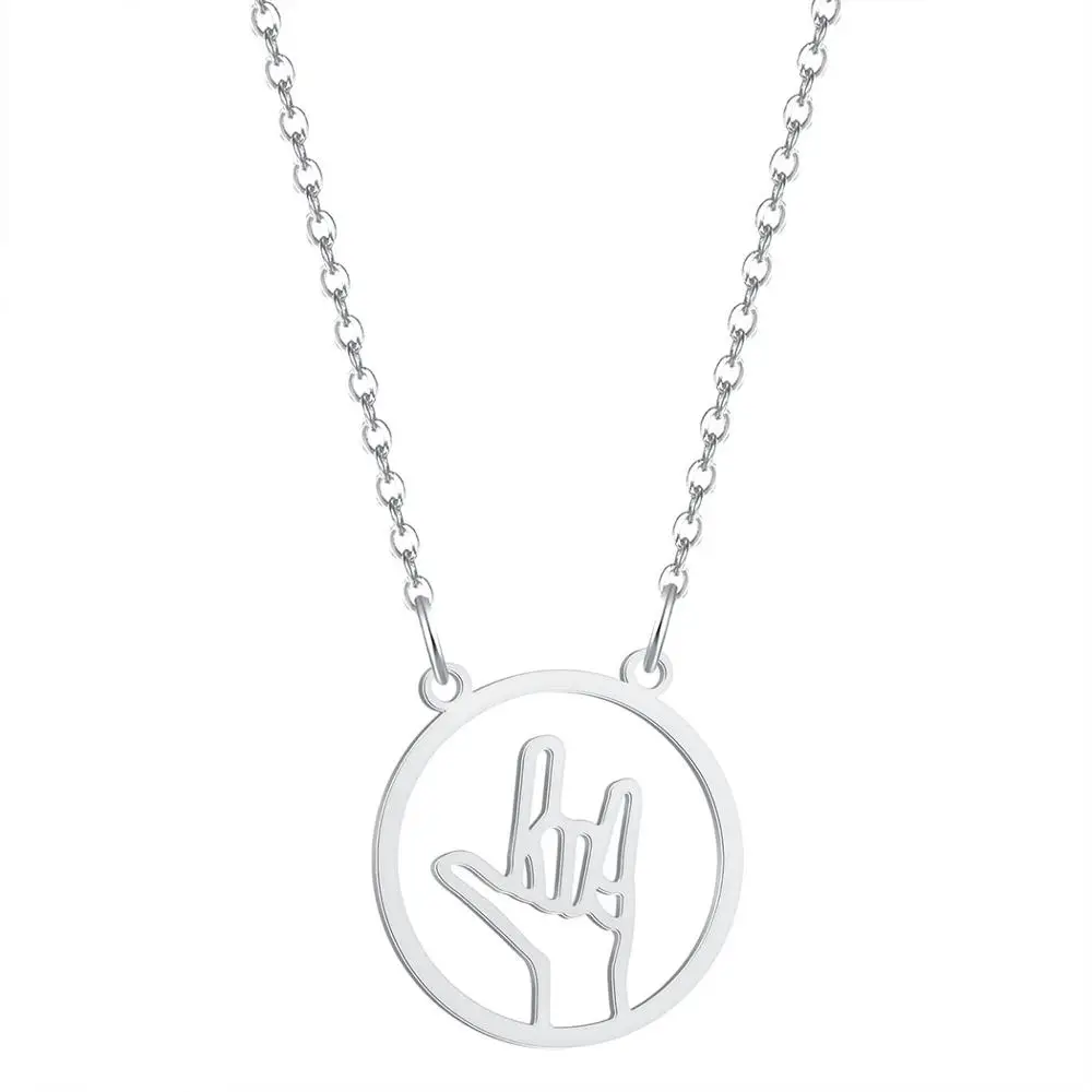 Ожерелье Todorova с минималистичным круглым кулоном для женщин ожерелье из