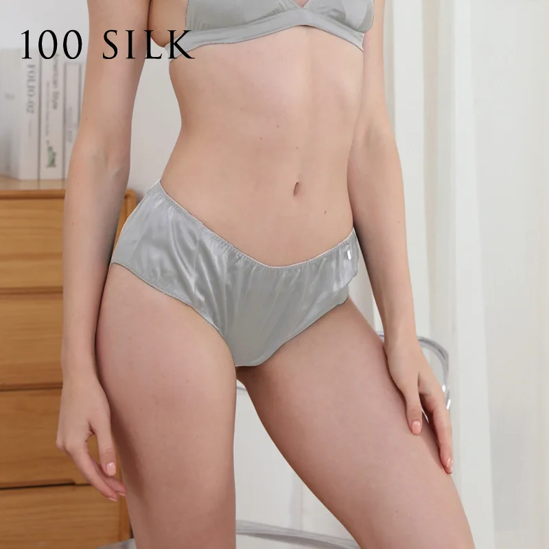 Новинка лета 2022 шелковые женские трусики 100 шелк тутового шелкопряда 19 мм