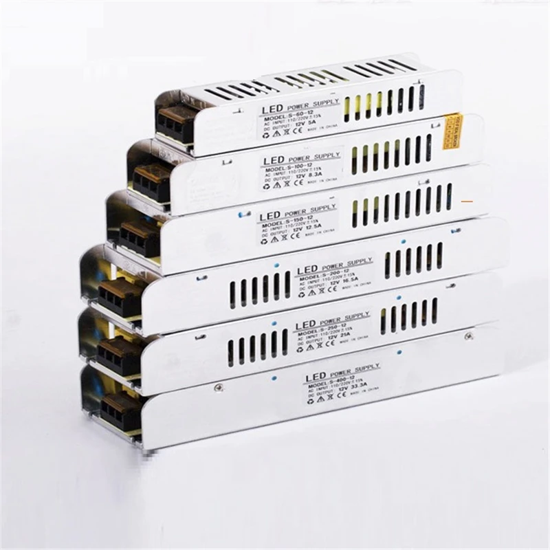 Входной источник питания 110/220 В 24 постоянного тока Светодиодная лента 60-360 Вт