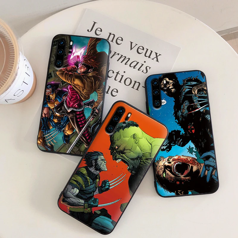 Росомаха Мягкий силикон для huawei P30 Lite Pro P Smart 2016 2019 P8 P9 P10 P20 TPU|Чехлы-накладки| |