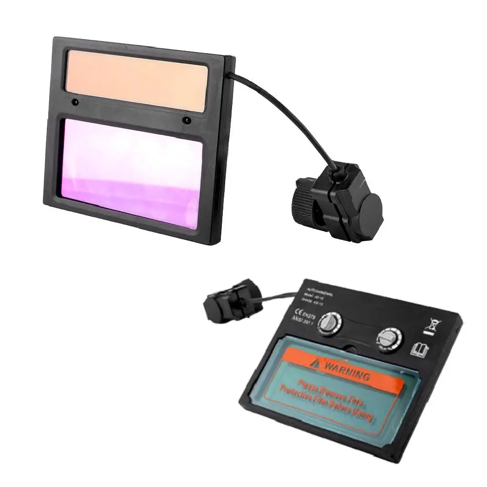 Сварочная маска на шлем с солнечной батареей автоматический Регулируемый