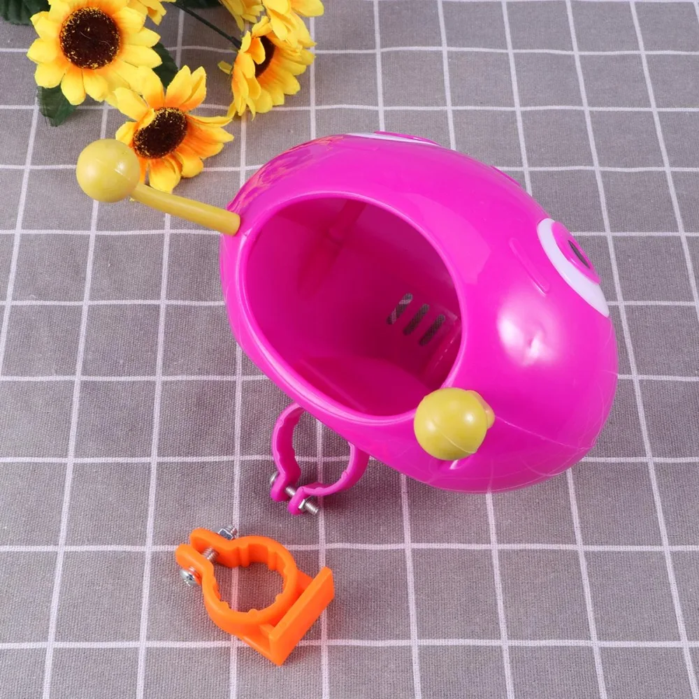 

Children Scooter Basket Worm Pattern Scooter Front Handlebar Carrier Rack (Green)