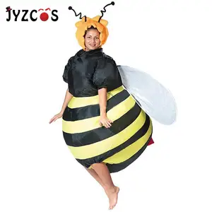 Надувное пчелиные костюмы JYZCOS для женщин, нарядное платье для Хэллоуина, для взрослых