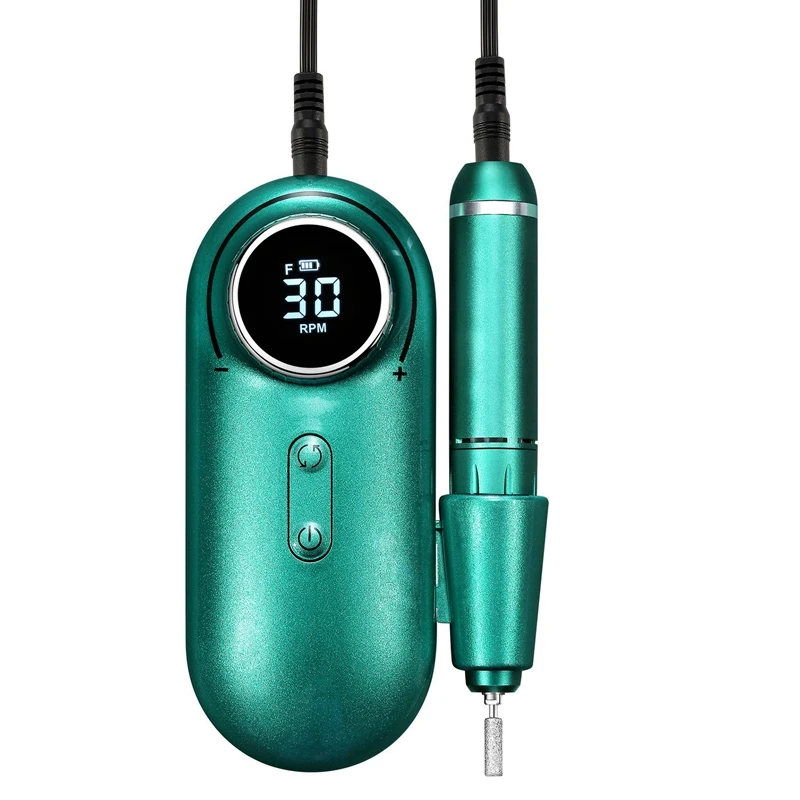 

Professional Nail Drill, 35000RPM Electric Nail Drill, Portable Pedicure Drill Set, for Exfoliating, Polishing