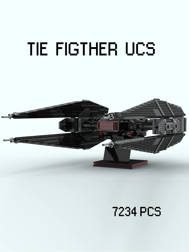 

Interstellar Space Military Series Wars Fighter Tie Figther Building Blocks Assembly Toys For Children Kids Xmas Gifts