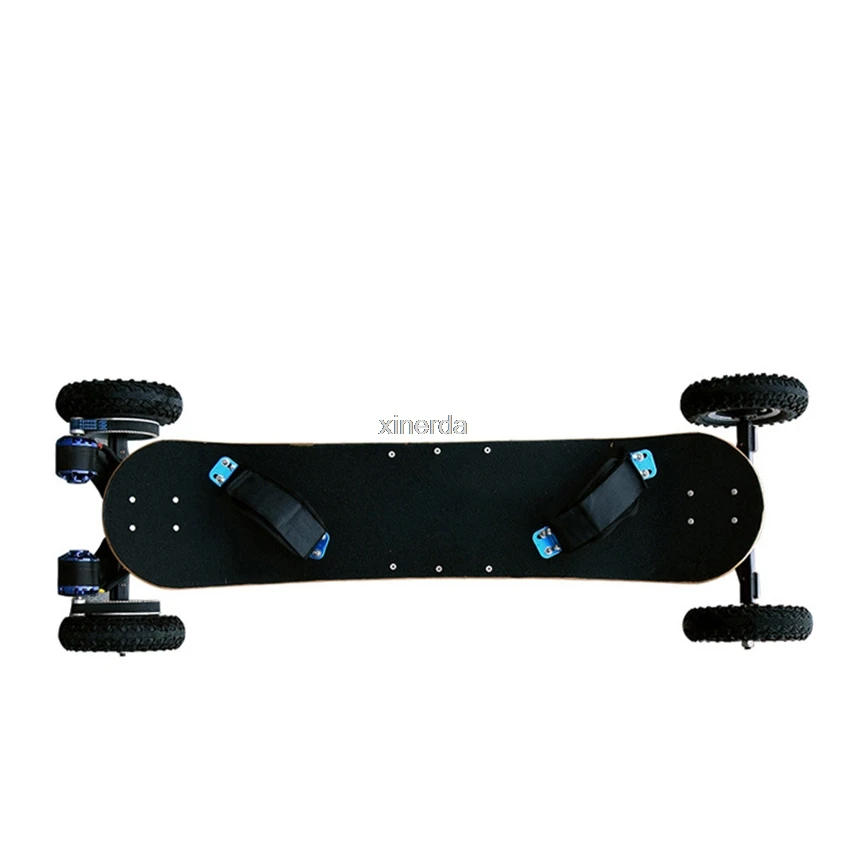 Online Elektrische Roller 4 Rad Elektrische Skateboard Longboard Angehoben Bord E-roller Hoverboard Holz Bord Doppel Motor 1200W Power