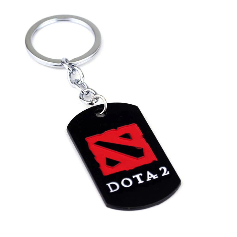 Цвет: желтый Игра Dota 2 город портала прокрутки брелок для друзей брелок мужской Colar Masculino Llaveros Dota2 брелок - Цвет: Цвет: желтый