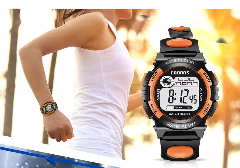 Прямая продажа с фабрики детские часы kubaoshi цветной ночной Светильник для