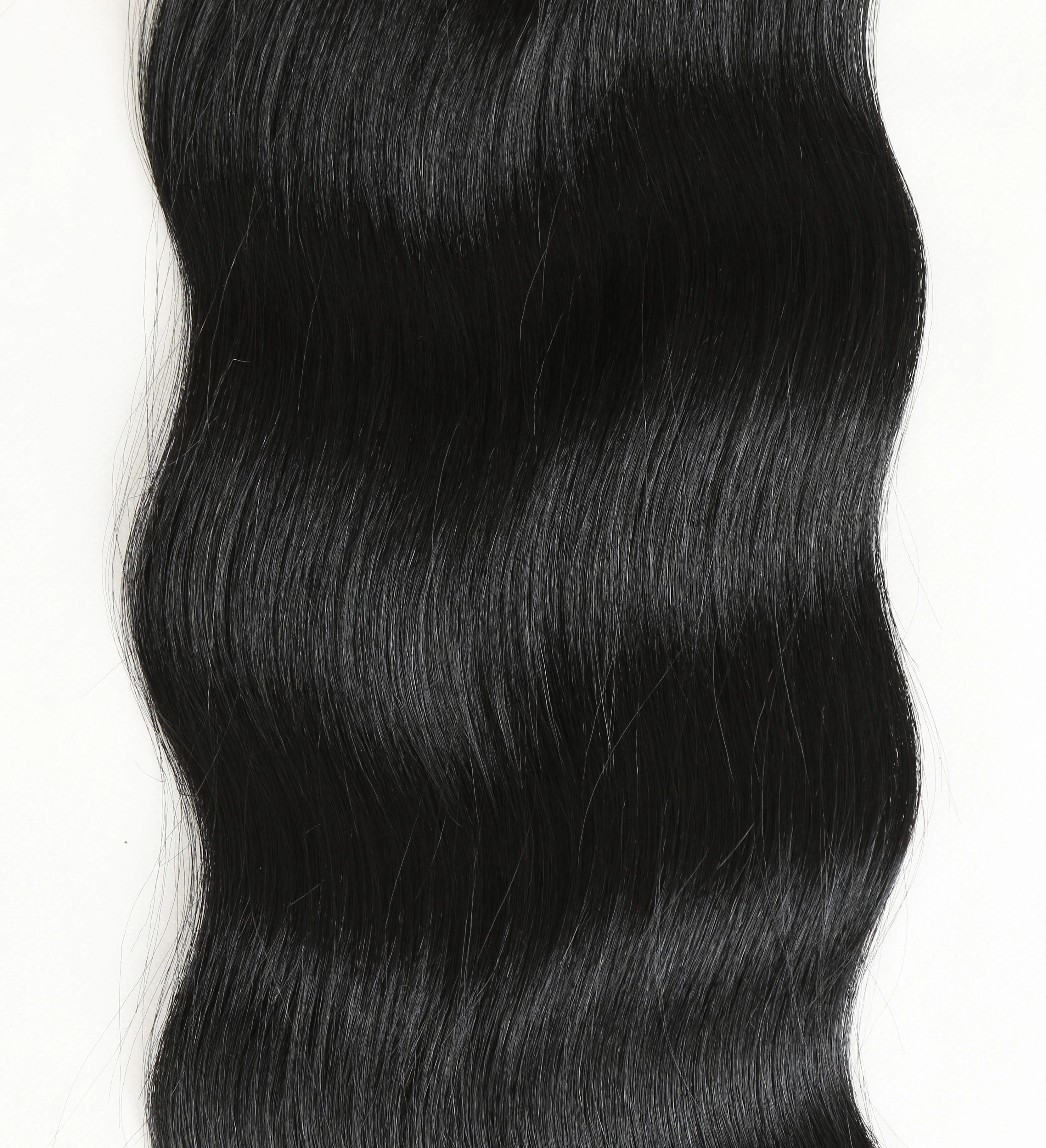 

CLASSIC PLUS Natural Loose Wave Hair Heat Resistant Ombre Black Synthetic Hair 2Pcs/Lot 18 Inch Weave Hair Bundles Extensions