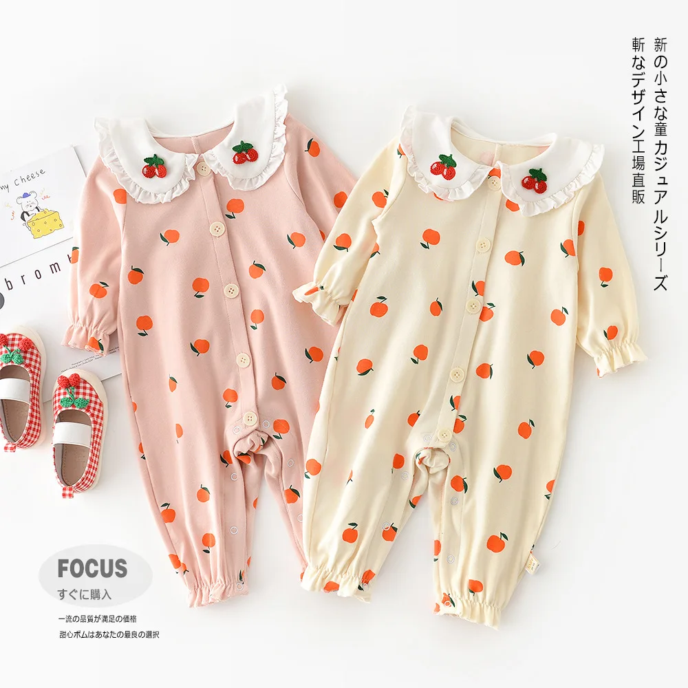 WLG/Комбинезоны для маленьких мальчиков и девочек Сезон весна-осень Розовый