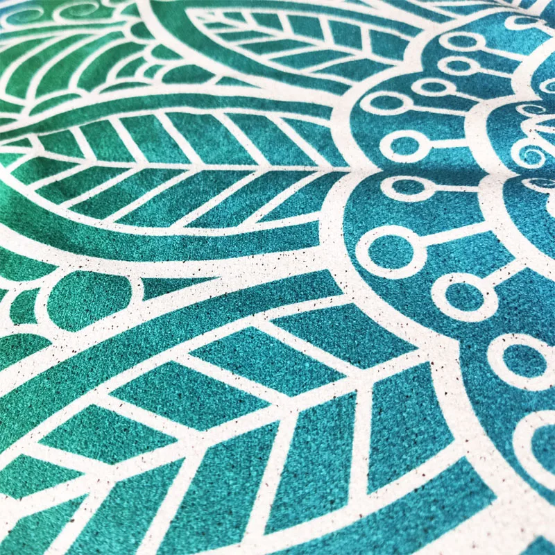 

Non-Skid Mandola Yoga Mat Cover 185*63cm Portable Travel Gym Towel Yoga Blanket For Sport Fitness Exercise Pilates Supplies