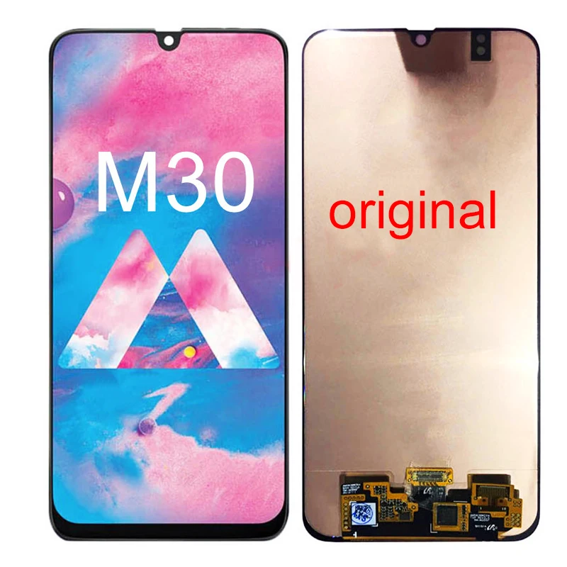 ЖК-дисплей с сенсорным экраном в сборе для SAMSUNG GALAXY M10 M20 M30 M30S M40 M105F M305F M307F M105 M205 M305