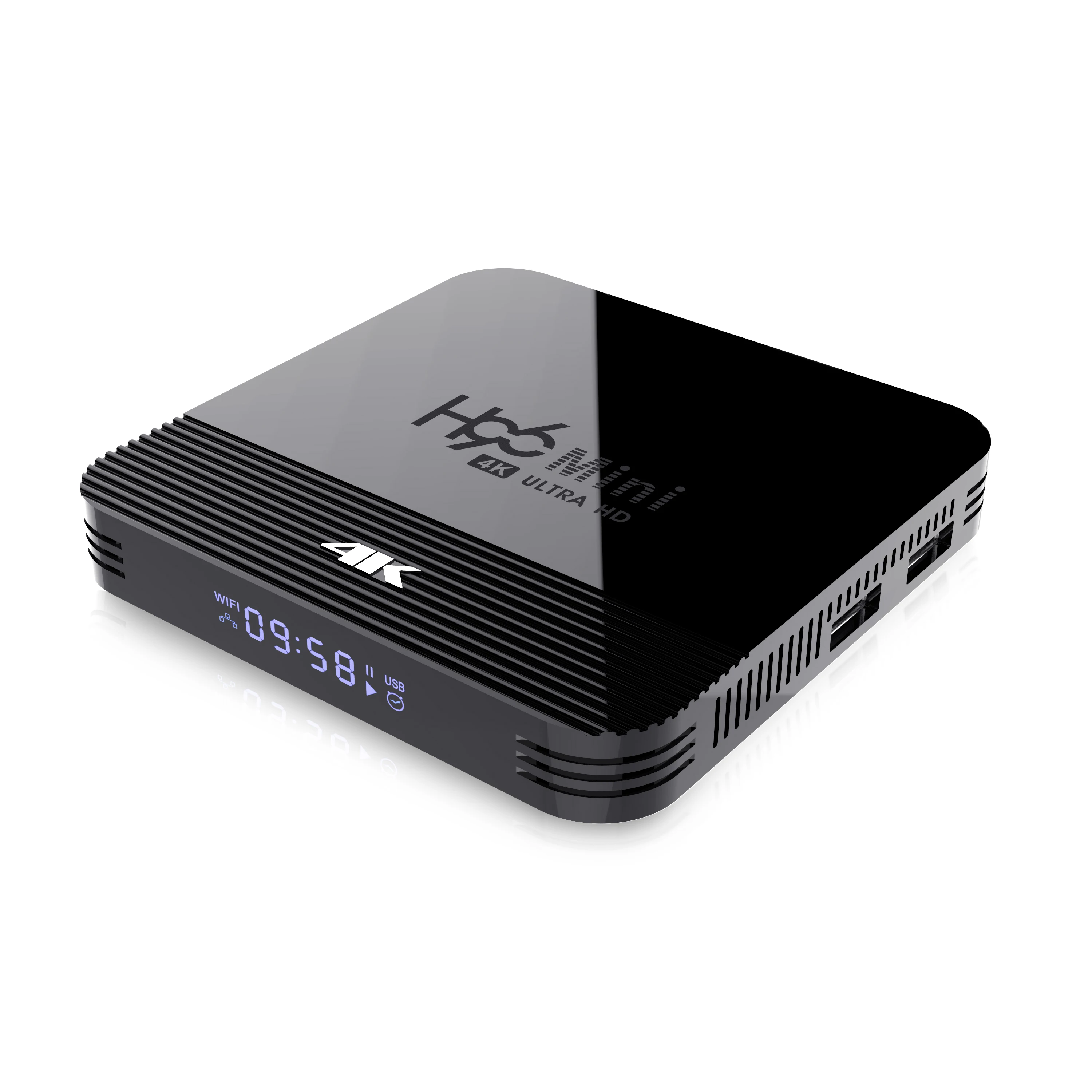 Дешевый четырехъядерный 4K Smart TV Box Android9.0 Rockchip RK3228A Поддержка 2 4G/5G Wi-Fi Bluetooth