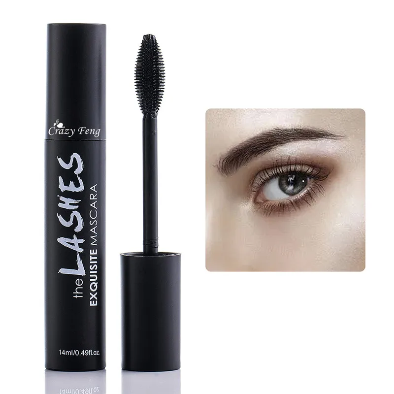 Быстросохнущая Толстая завивка удлинение ресниц 3D идеальные ресницы объем тушь
